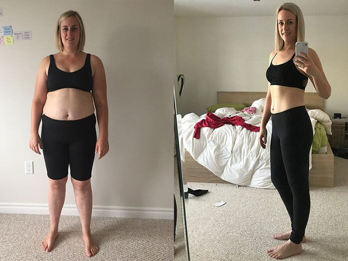 До и после экстремального похудения за неделю в домашних условиях