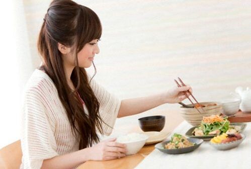 приём пищи на японской диете